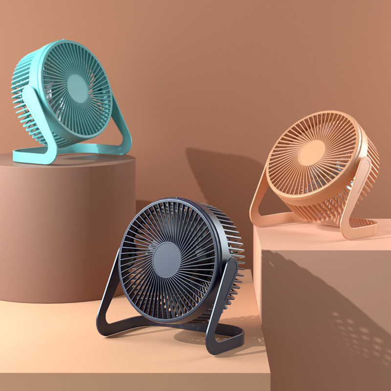 Home Office Hours - Nowy 5-calowy wentylator biurkowy USB Obrotowy