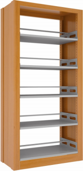 Regały dwustronne prosto od pr – Home Office With Library recenzja i cena