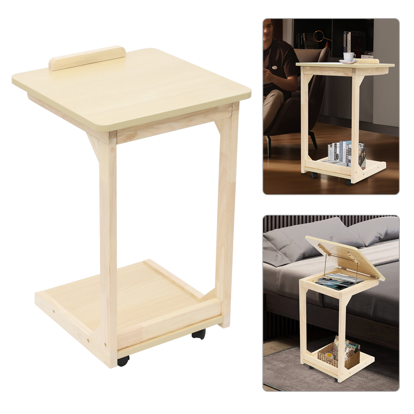 Stolik w kształcie litery C 40 – Home Office With Library recenzja i cena