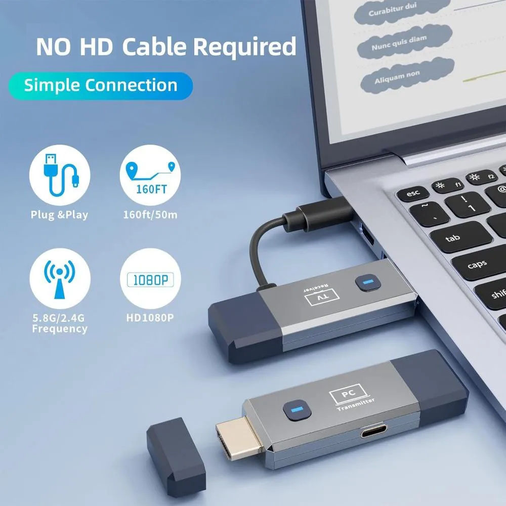 Bezprzewodowy transmiter i odb – Home Office Laptop recenzja i cena