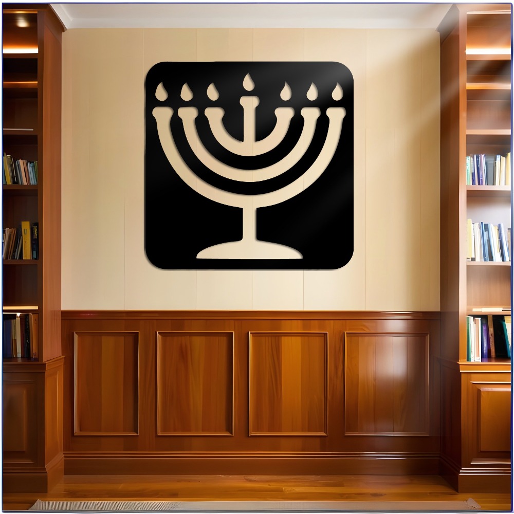 CIFBUY Vintage Menorah Metalow – Home Office Art recenzja i cena